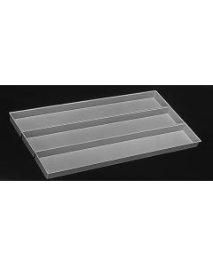 Storage trays, 86 x 518 x 26, set of 3
