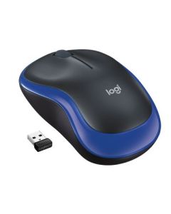 LOGITECH WIRELESS MOUSE M185 - BLUE