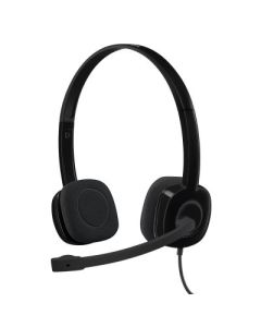 LOGITECH STEREO HEADSET H151 - ANALOG  - ONE PLUG
