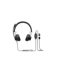 LOGITECH ZONE WIRED HEADSET UC - GRAPHITE