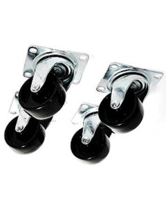 NETSHELTER VALUELINE SWIVEL CASTER KIT  QTY   4