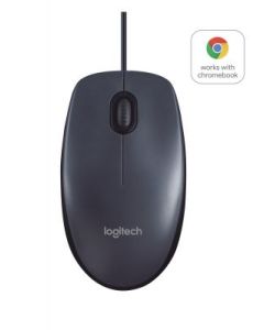 B100 OPTICAL USB MOUSE FOR BUS - BLACK - BLK BOX
