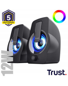 GEMI RGB 2.0 SPEAKER SET - BLACK