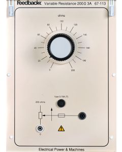 Variable Resistance 200 ohm 3A