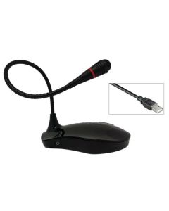 MICROFONO USB OMNIDIREZIONALE 180  DA SCRIVANIA.