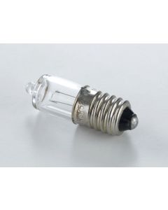 Halogen bulb, 2.8 V/2.4 W, E10
