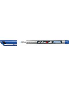 Permanent marker fine, blue