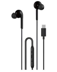 EARPHONE USB-C BULK BLACK