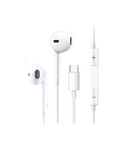 EARPHONE BULK SKU USB C TYPE WHITE