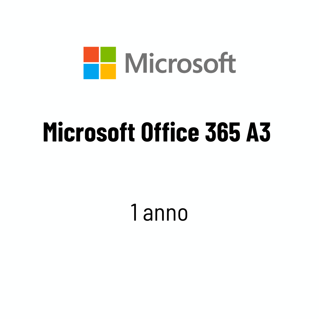 Office 365 A3 (1 anno) - MR Digital - Education