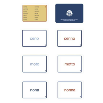Kit Senza Zaino - CARTE ORTOGRAFICHE