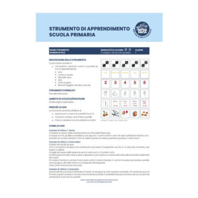 Kit Senza Zaino - NUMERI IN FILA